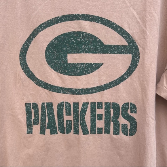 47 Brand Tan Green Bay Packers Short Sleeve T-Shirt - Picture 3 of 6